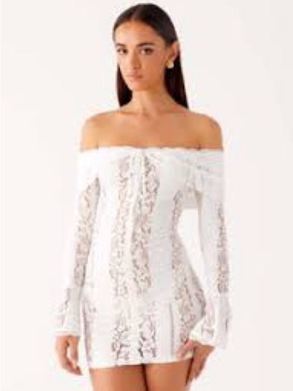 Peppermayo Syvanna Lace Mini Dress Size 4 Small NWT